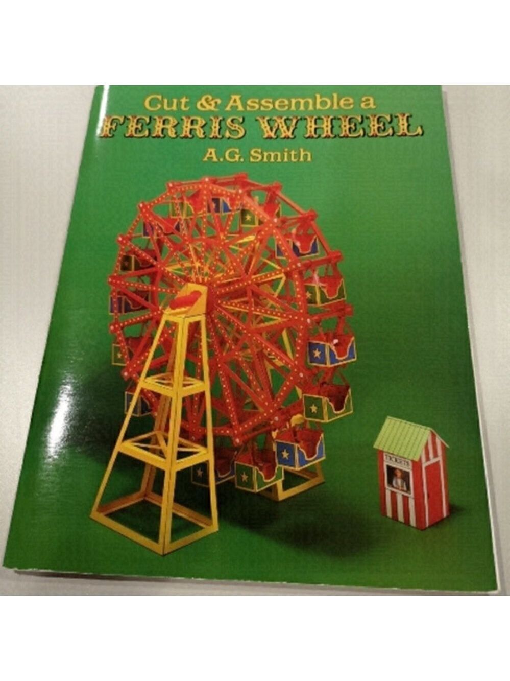 CUT & Assemble A Ferris Wheel By Ag Smith. Paper Crafts Satisfying & Med…